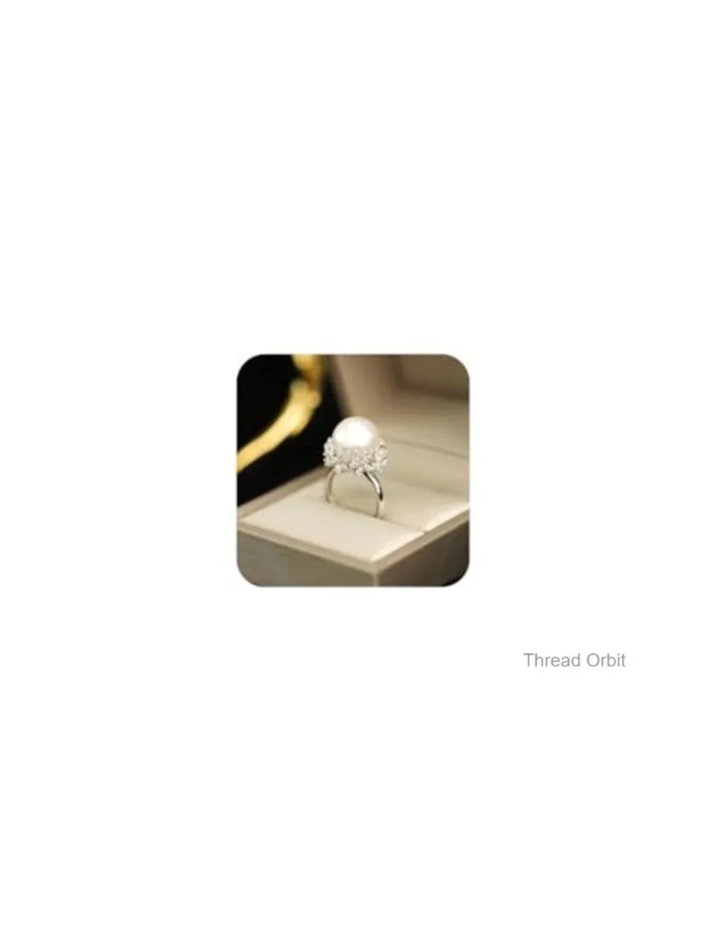 Adjustable 925 Sterling Silver Pearl Ring - 10-12mm Freshwater Cultured Pearl